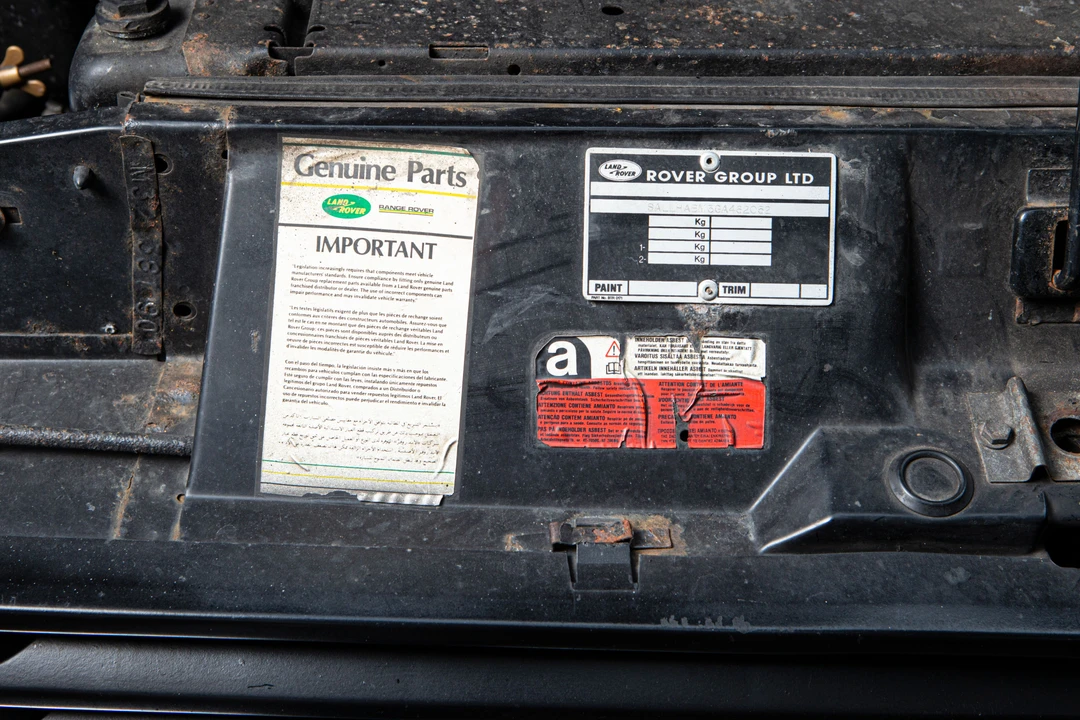 1991 Land Rover Range Rover Classic - Image 9 of 19