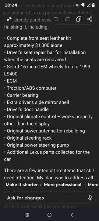 1991 Lexus LS 1st Gen - Image 17 of 18