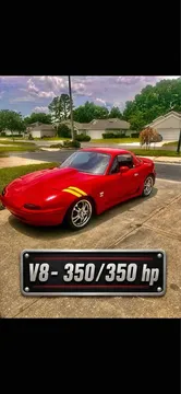 1991 Mazda MX-5 Miata RF Club Convertible 2D