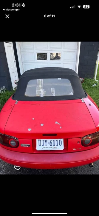 1991 Mazda NA MX-5 Miata - Image 4 of 6