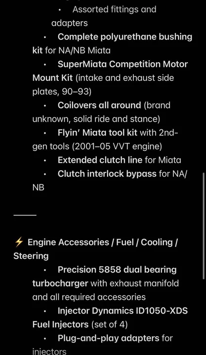1991 Mazda NA MX-5 Miata - Image 10 of 13