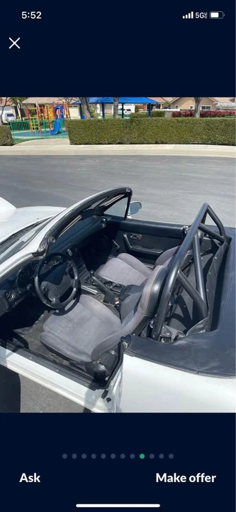 1991 Mazda NA MX-5 Miata - Image 9 of 12
