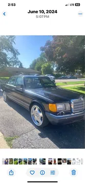 1991 Mercedes-Benz 560 SEL Chrome