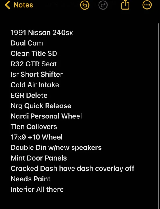 1991 Nissan S13 Silvia - Image 9 of 10