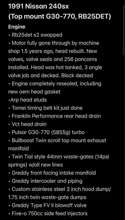 1991 Nissan S13 Silvia - Image 11 of 15