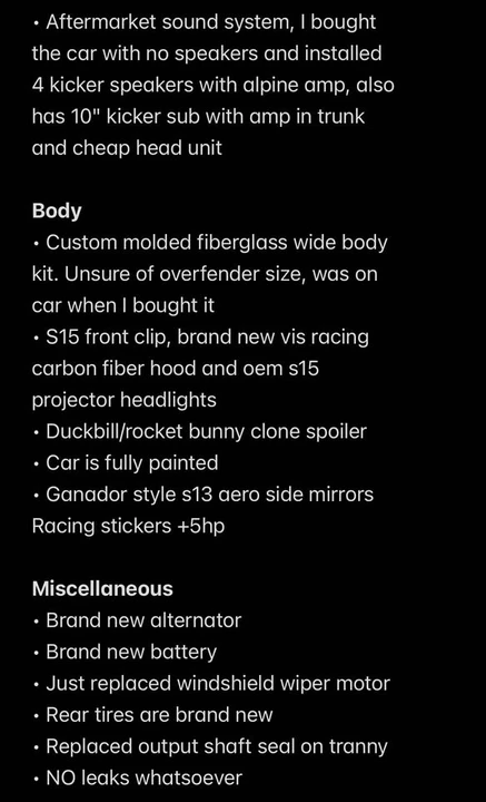 1991 Nissan S13 Silvia - Image 15 of 15