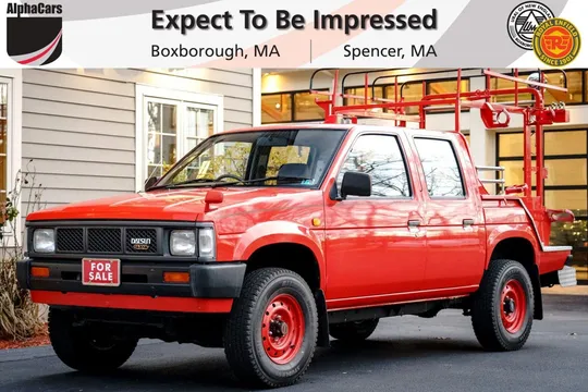 1991 Nissan Datsun D21 4x4 Crew Cab Utility
