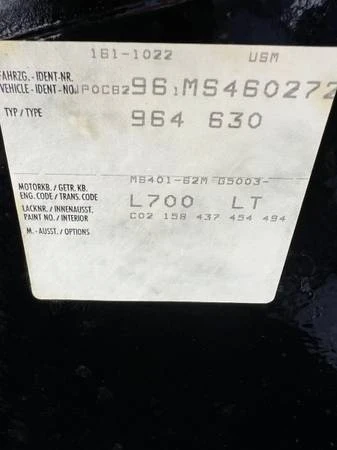 1991 Porsche 964 Carrera - Image 7 of 21