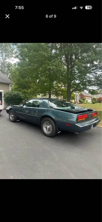 1991 Pontiac Firebird Formula 3rd Gen - Image 2 of 7