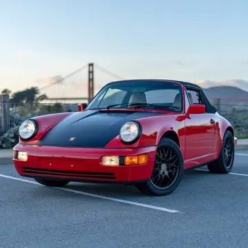 1991 Porsche 911 Carrera 4 Cabriolet