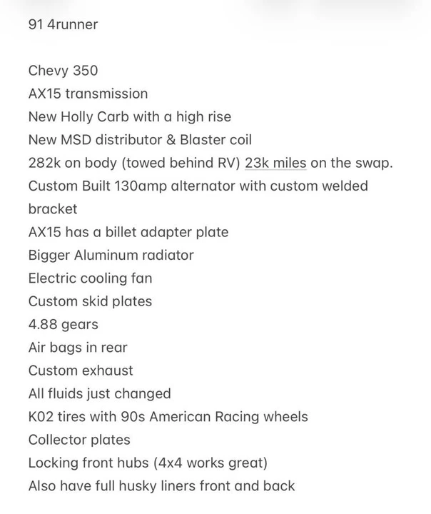 1991 Toyota 4Runner 2nd Gen - Image 24 of 24