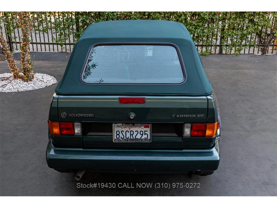 1991 Volkswagen Golf Cabriolet/Rabbit Convertible Mk1 - Image 10 of 31