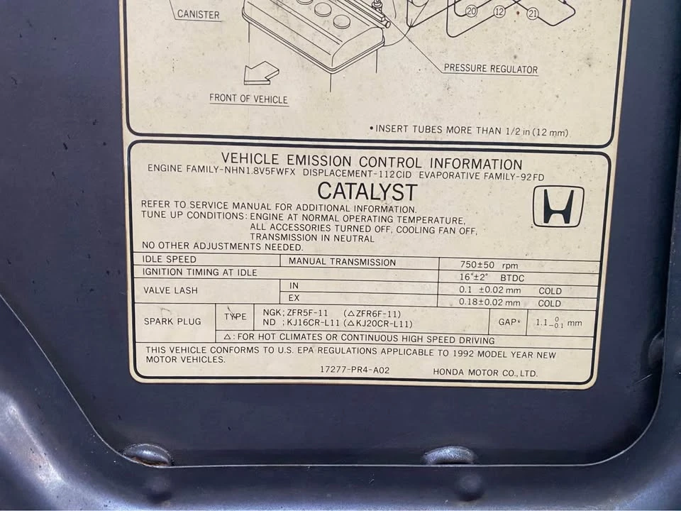 1992 Acura Integra 2nd Gen - Image 8 of 8