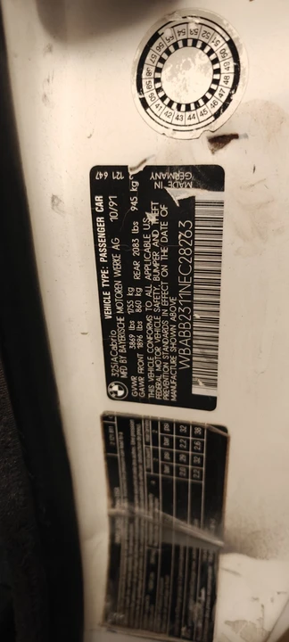 1992 BMW E30 3 Series - Image 13 of 13