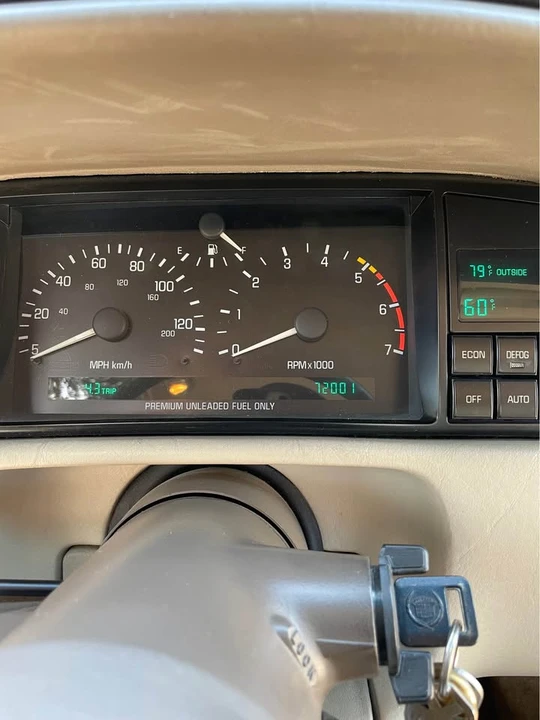 1992 Cadillac Eldorado 11th Gen - Image 7 of 9