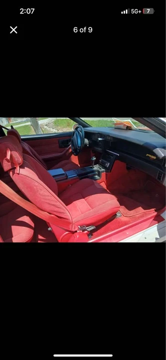 1992 Chevrolet Camaro 3rd Gen - Image 7 of 10