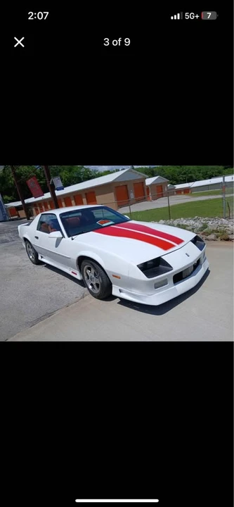 1992 Chevrolet Camaro 3rd Gen - Image 3 of 10