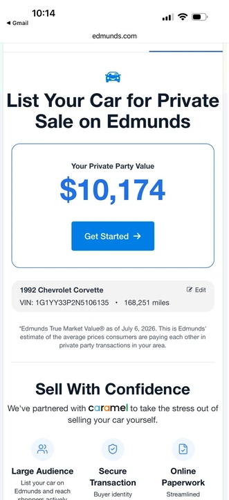 1992 Chevrolet Corvette C4 - Image 2 of 15