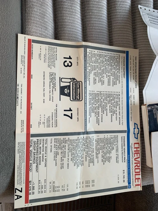 1992 Chevrolet C/K 4th Gen - Image 23 of 31