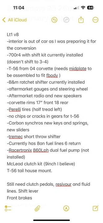 1992 Chevrolet Camaro 3rd Gen - Image 20 of 20