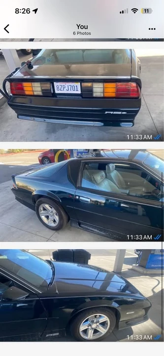 1992 Chevrolet Camaro 3rd Gen - Image 5 of 6