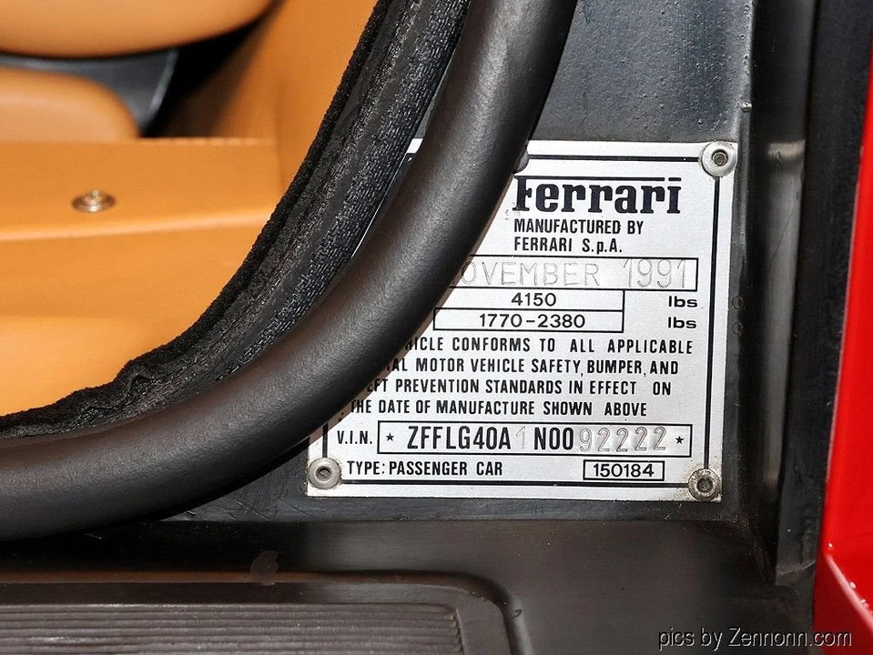 1992 Ferrari 512 TR - Image 10 of 11