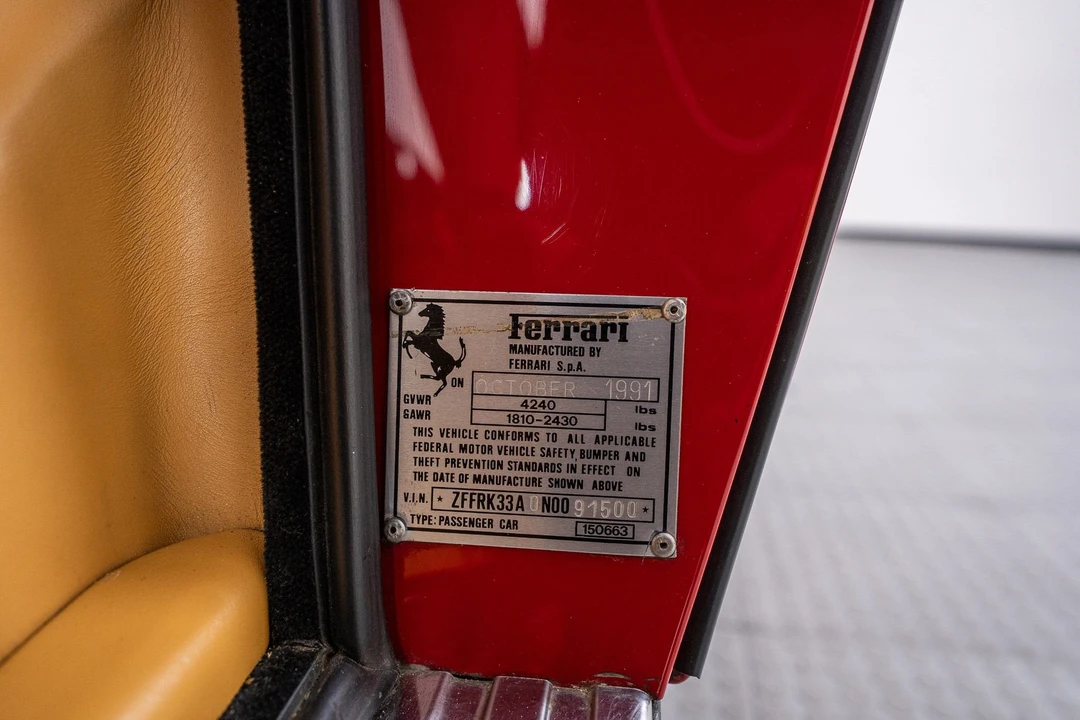 1992 Ferrari Mondial t - Image 22 of 31