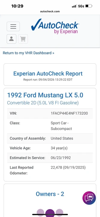 1992 Ford Mustang 3rd Gen - Image 27 of 28