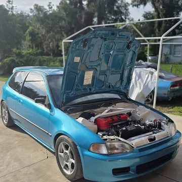 1992 Honda Civic CX Hatchback 2D