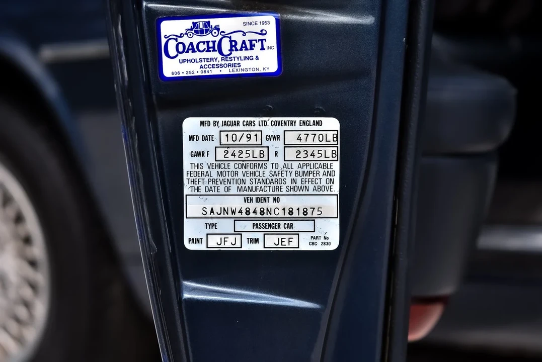1992 Jaguar XJS Facelift V12 - Image 18 of 31