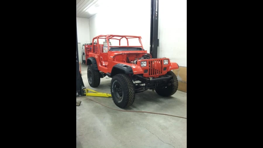 1992 Jeep YJ Wrangler - Image 8 of 11