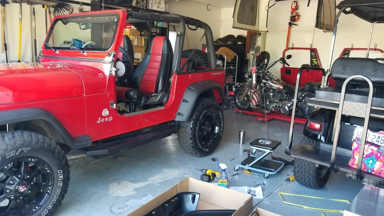 1992 Jeep YJ Wrangler - Image 6 of 10