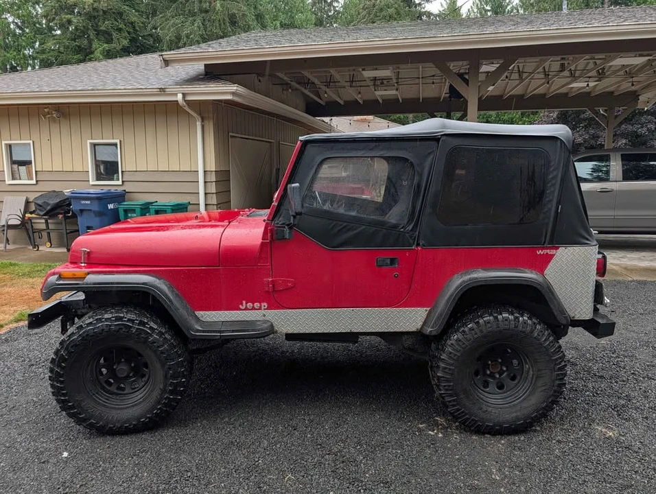 1992 Jeep YJ Wrangler - Image 4 of 12