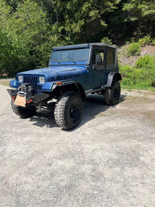 1992 Jeep YJ Wrangler - Image 5 of 19
