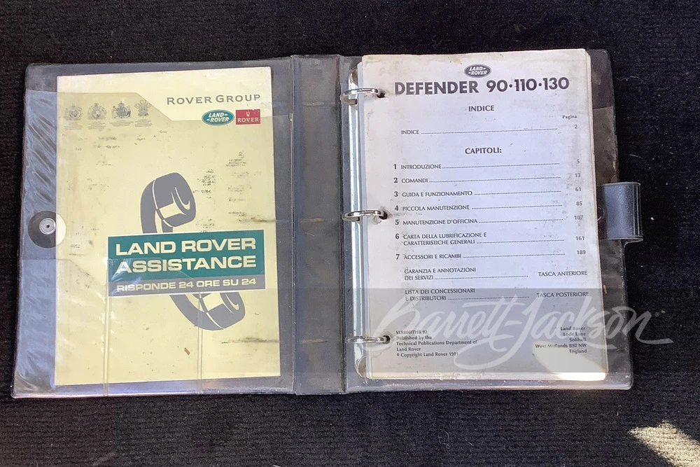 1992 Land Rover Defender 90 - Image 11 of 13