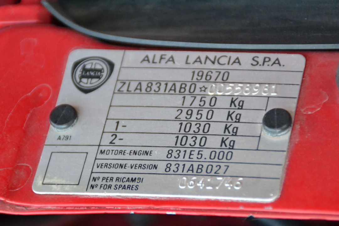 1992 Lancia Delta 1st Gen - Image 14 of 14