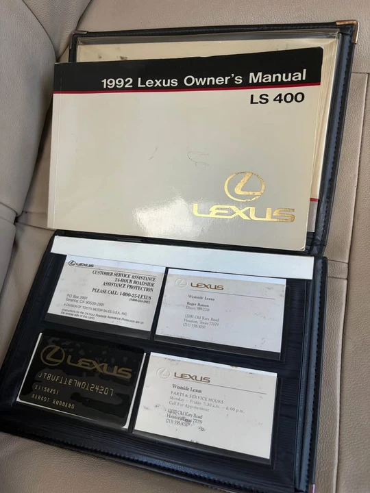1992 Lexus LS 1st Gen - Image 9 of 20
