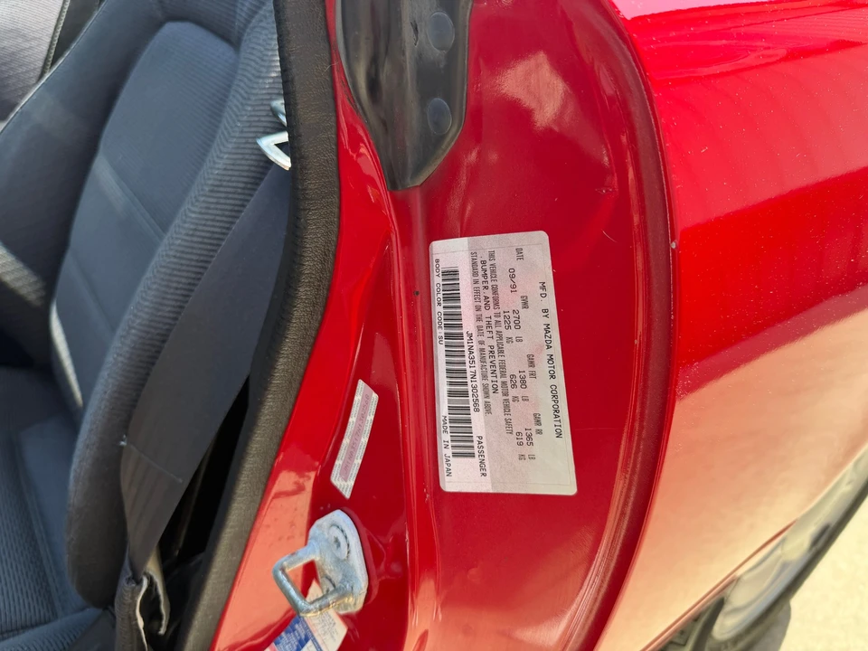1992 Mazda NA MX-5 Miata - Image 20 of 31