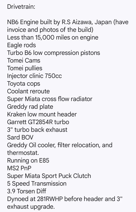 1992 Mazda NA MX-5 Miata - Image 16 of 20