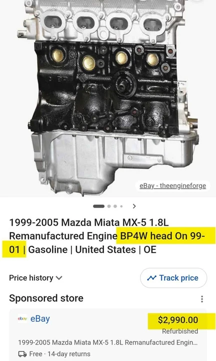 1992 Mazda NA MX-5 Miata - Image 12 of 14