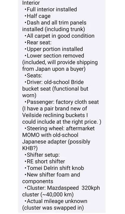 1992 Mazda RX-7 FC - Image 14 of 18