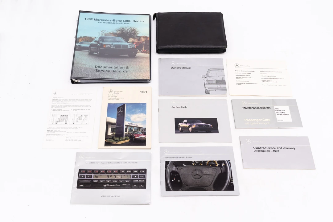 1992 Mercedes-Benz 500E & E500 - Image 11 of 31