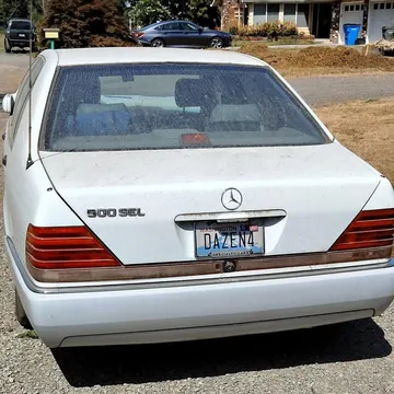 1992 Mercedes-Benz 500 SEL Silver