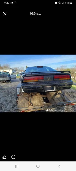 1992 Pontiac Firebird Trans Am 3rd Gen - Image 3 of 8