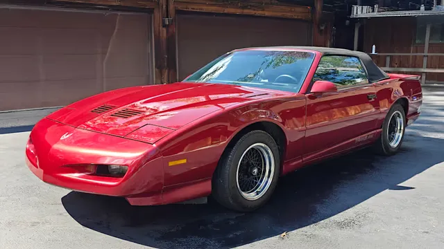 1992 Pontiac Trans Am Convertible