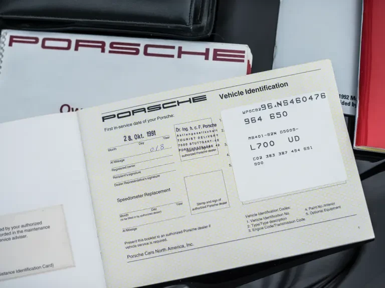 1992 Porsche 964 Carrera - Image 22 of 26