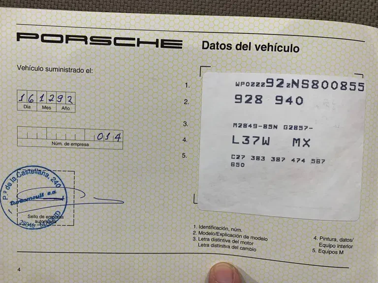 1992 Porsche 928 GTS - Image 26 of 28