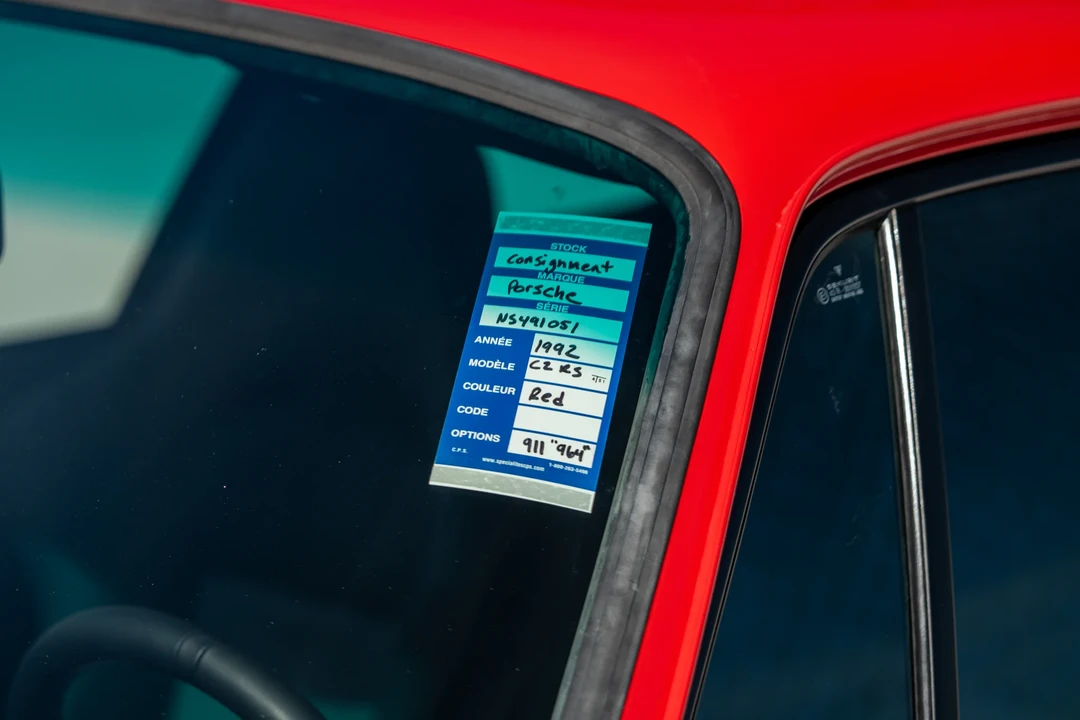 1992 Porsche 964 Carrera RS - Image 26 of 31