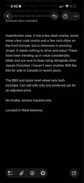 1992 Porsche 968 - Image 20 of 20