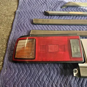 Toyota Supra Taillights and Garnish